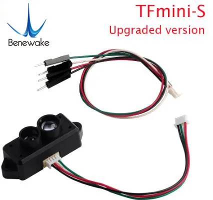 2vnt atnaujinti Benewake TFmini-S Lidar Range Finder Jutiklio Modulis Vienu Tašku Micro Svyruoja dėl minėto sprendimo Arduino Pixhawk Drone UART IIC