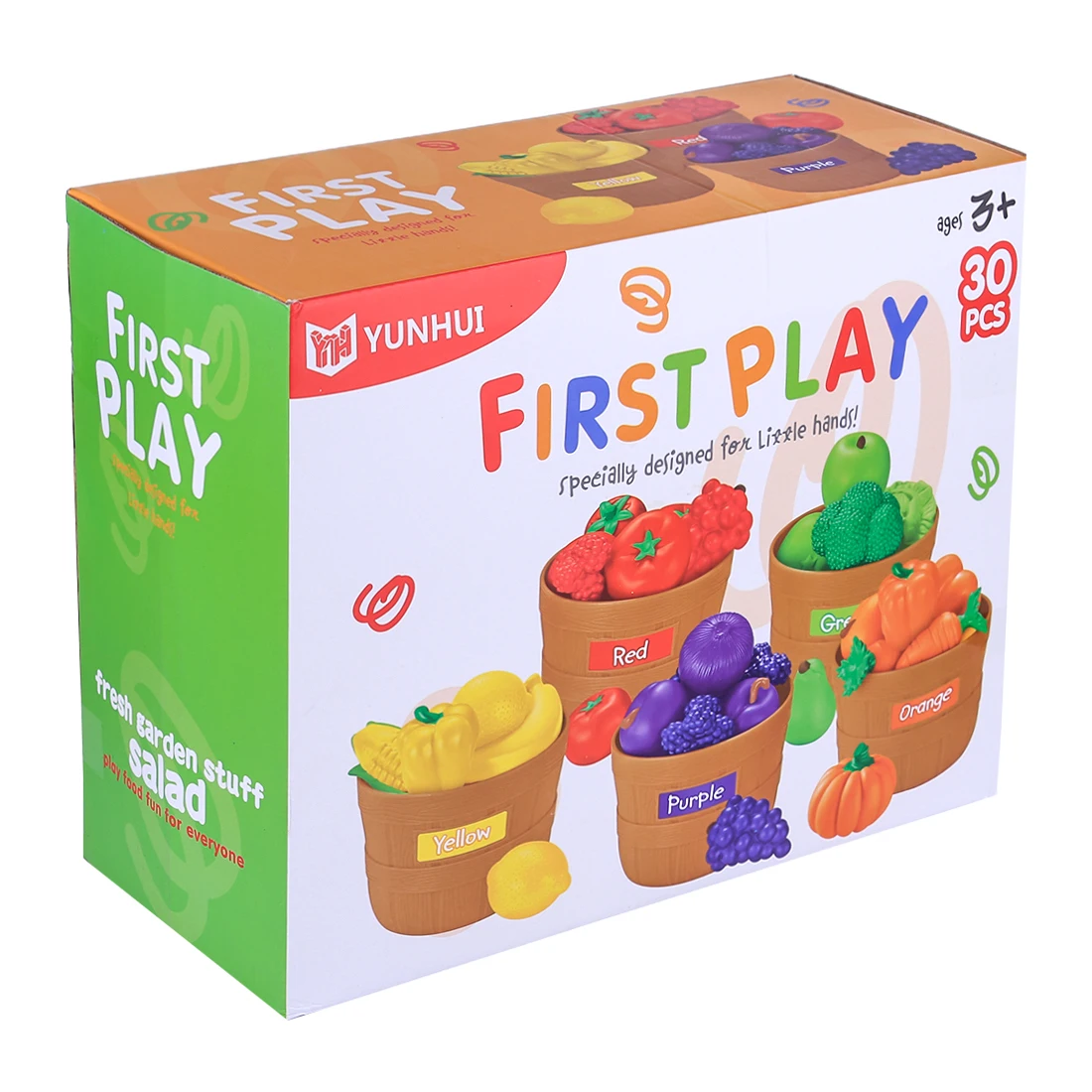 30Pcs Vaikų Apsimesti Žaisti, Plastikinių Maisto Žaislas Pjovimo Vaisių Ir Daržovių Playset Švietimo Žaislai Apsimesti Žaisti Vaikams