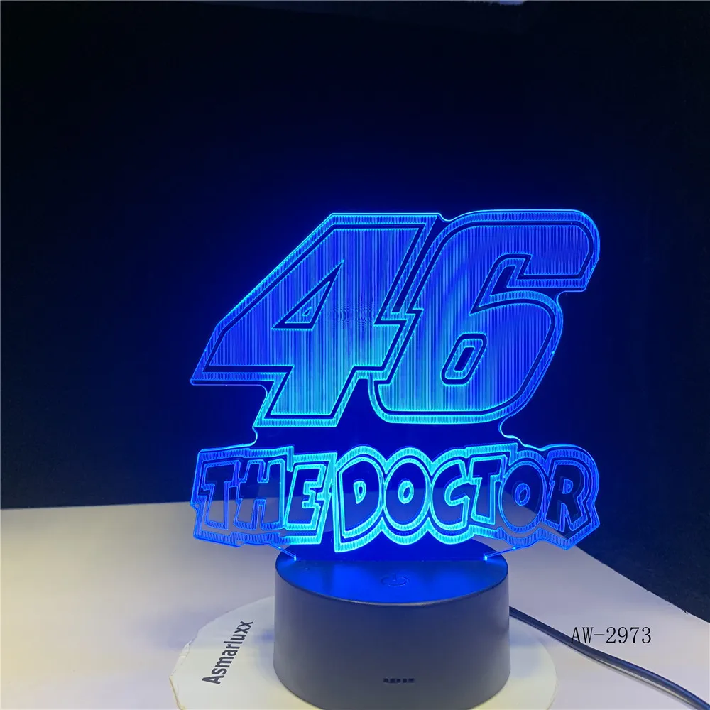 46 Gydytojas 3D LED LEMPOS NAKTĮ ŠVIESOS Karšto RGBW Kalėdinės Lemputės Dekoratyvinis Dovanų Animacinis Žaislas Luminaria 2973
