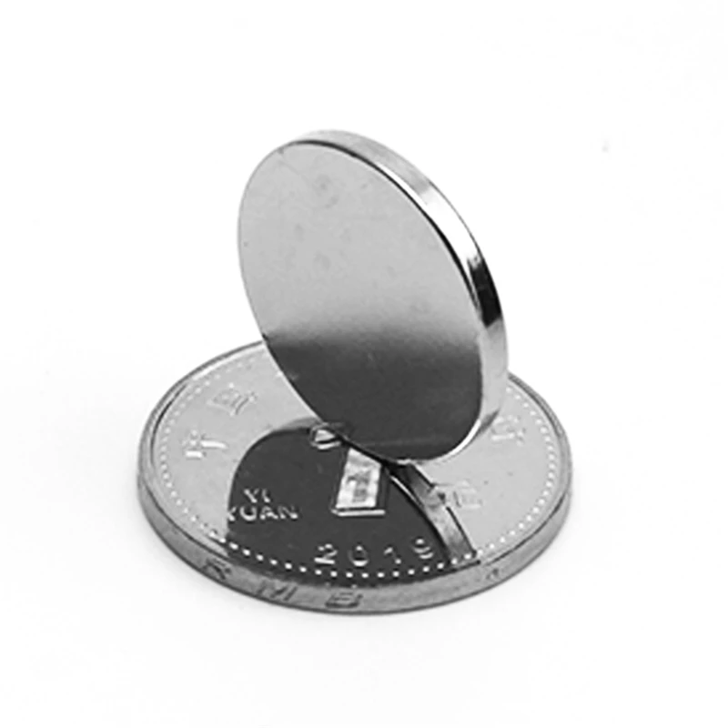 50pcs Neodimio N35 Dia 18mm X 2mm Stiprūs Magnetai Maža Disko NdFeB Retųjų Žemių Amatų Modeliai Šaldytuvas Klijuoti magnetas 18x2mm