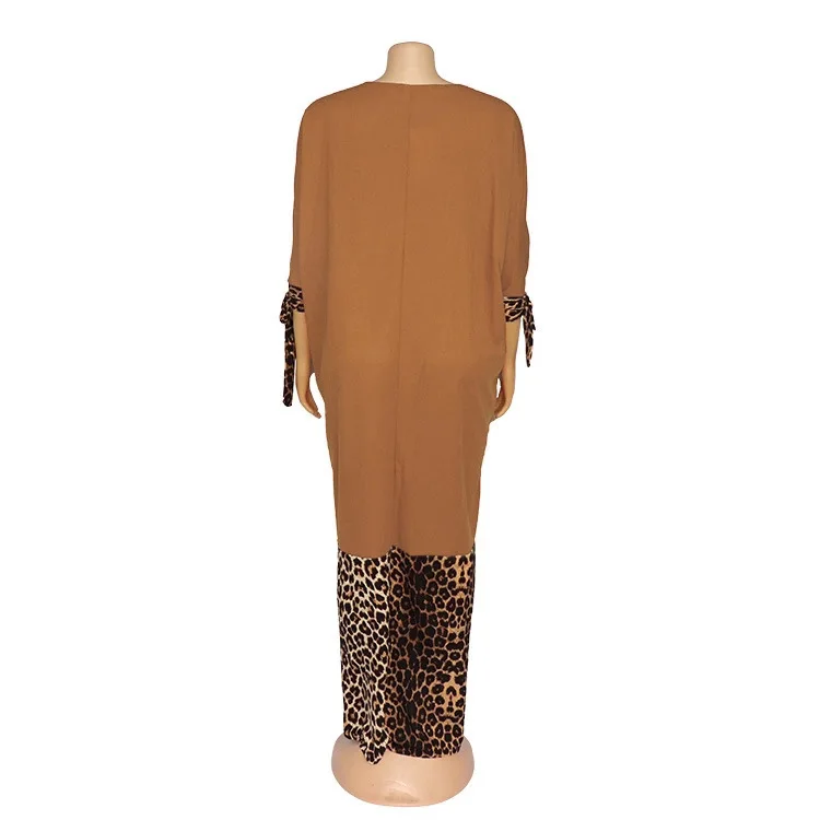 Afrikos Suknelės Moterims 2019 Mados Dizaino Prarasti Suknelė Batwing Maxi Ilgas Femme Vestidos Vasarą, Rudenį Šalies Elegantiška Suknelė