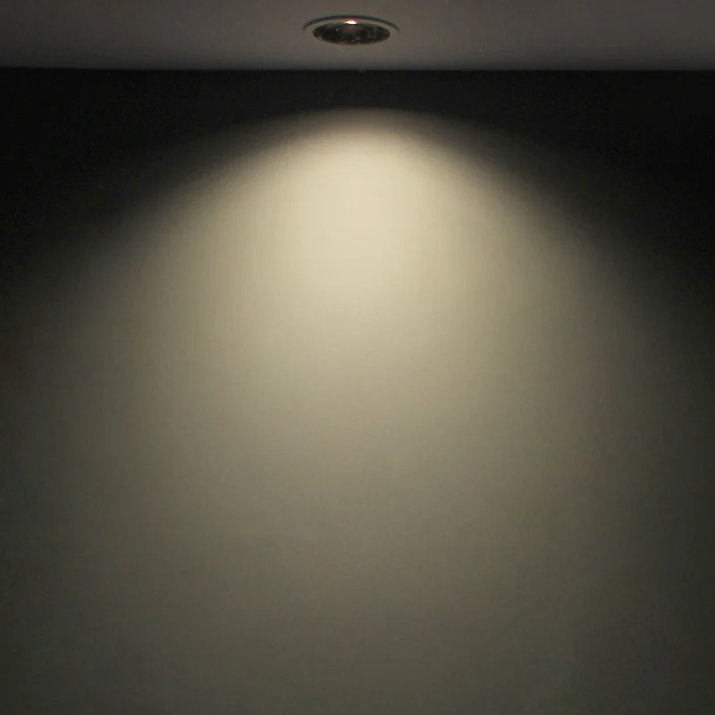 Aisilan Juoda LED Downlight fone Vietoje Šviesos Anti-glare Aliuminio Lubų Šviesos CREE Chip CRI 93