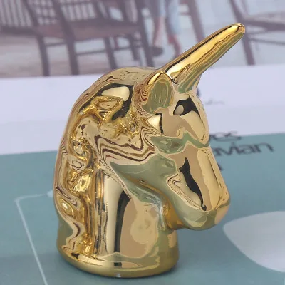 Aukso Katytė Keramikos Mielas Golden White Rabbit 