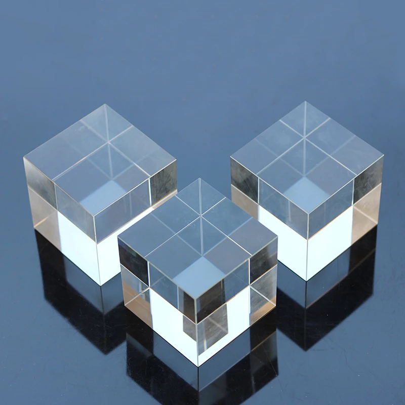 Aukštos Kokybės Skaidri, Aiški Crystal Cube Prespapjė 