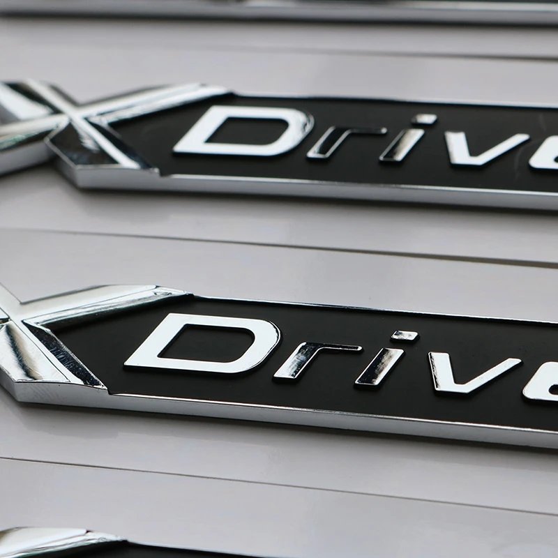 BMW Naujos XDrive SDrive 18i 20i 25i 28i 30i 35i 40i 50Li 20d Sparnas Kamieno Logotipas Ženklelis X1 X3 X4 X5 X6 X7 Automobilio Lipdukas Stilius