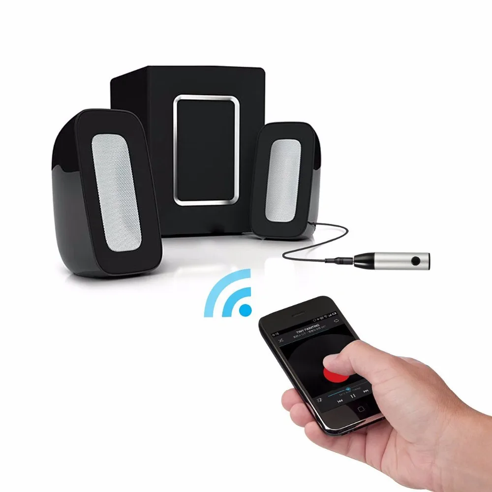 Belaidžio ryšio Adapteris Mini Bluetooth Imtuvas 3.5 mm Lizdas, 