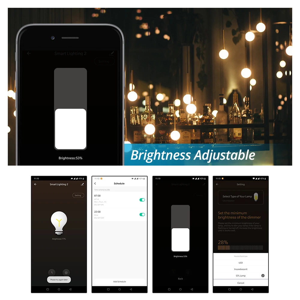 Benexmart Zigbee 3.0 Smart Inline stiprumą 100-240V Prisijungti prie Wink Hub Smartthings Alexa 