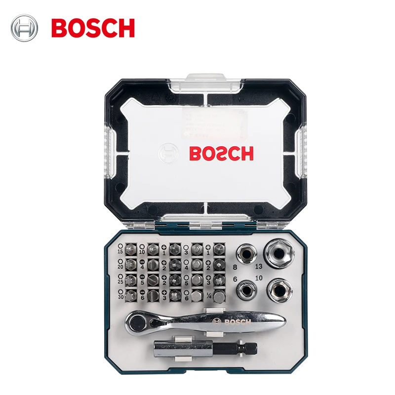 Bosch 26-gabalas atsuktuvas bit nustatyti elektros elektrinis atsuktuvas atsuktuvas bit reketas, veržliaraktis atsuktuvas