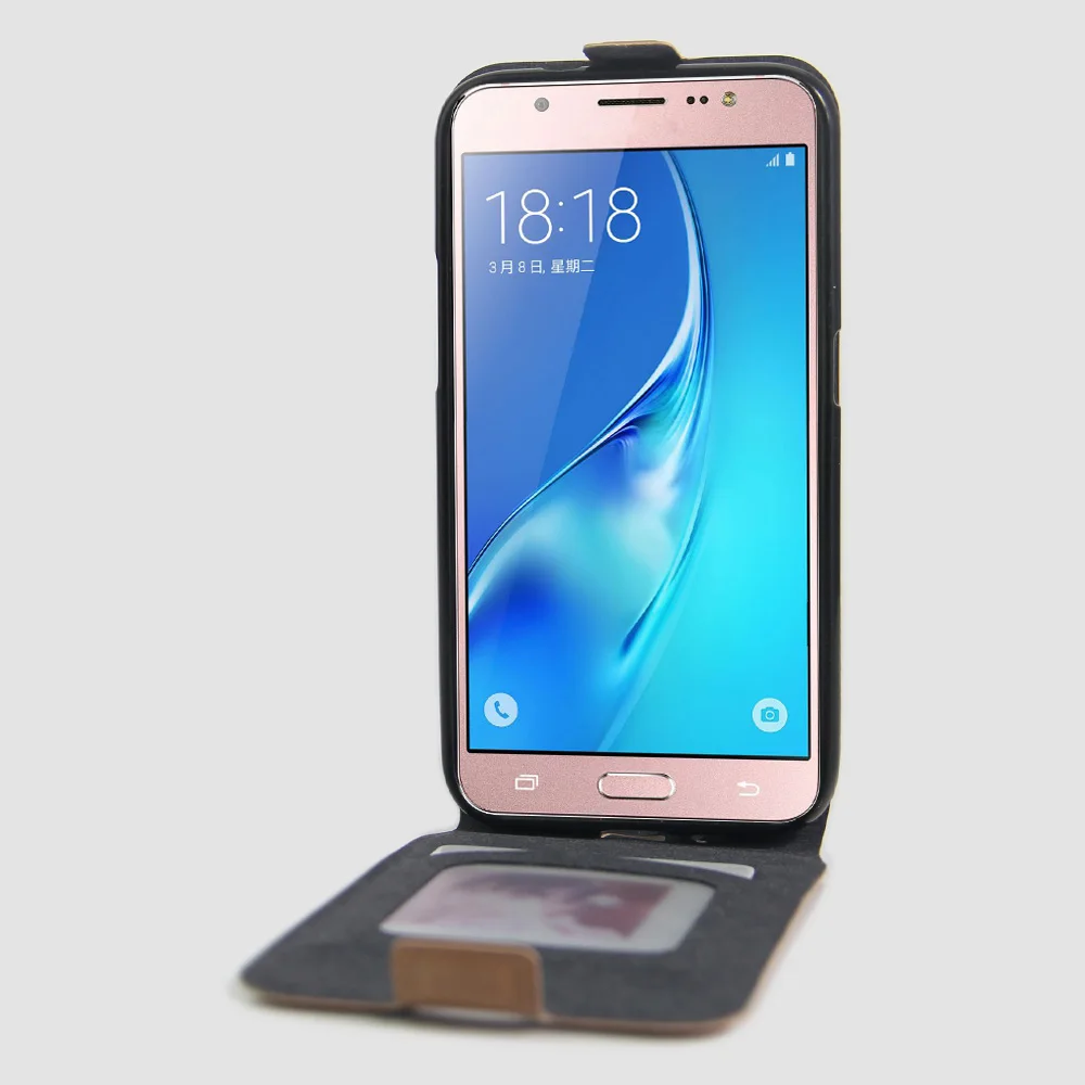 Case for Samsung Galaxy J5 2016 J510F J5100 J5108 Oda atveju Magnetinio flip case Apsaugos Atveju moliusko geldele Dėklas