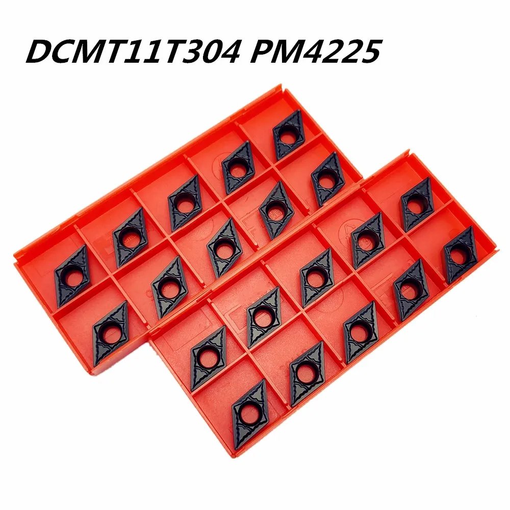 DCMT11T304 PM4225 vidinės skylės nerūdijančio plieno karbido priemonė, gręžimo, tekinimo įterpti CNC tekinimo staklių pjovimo įrankis Tekinimo Įdėklai