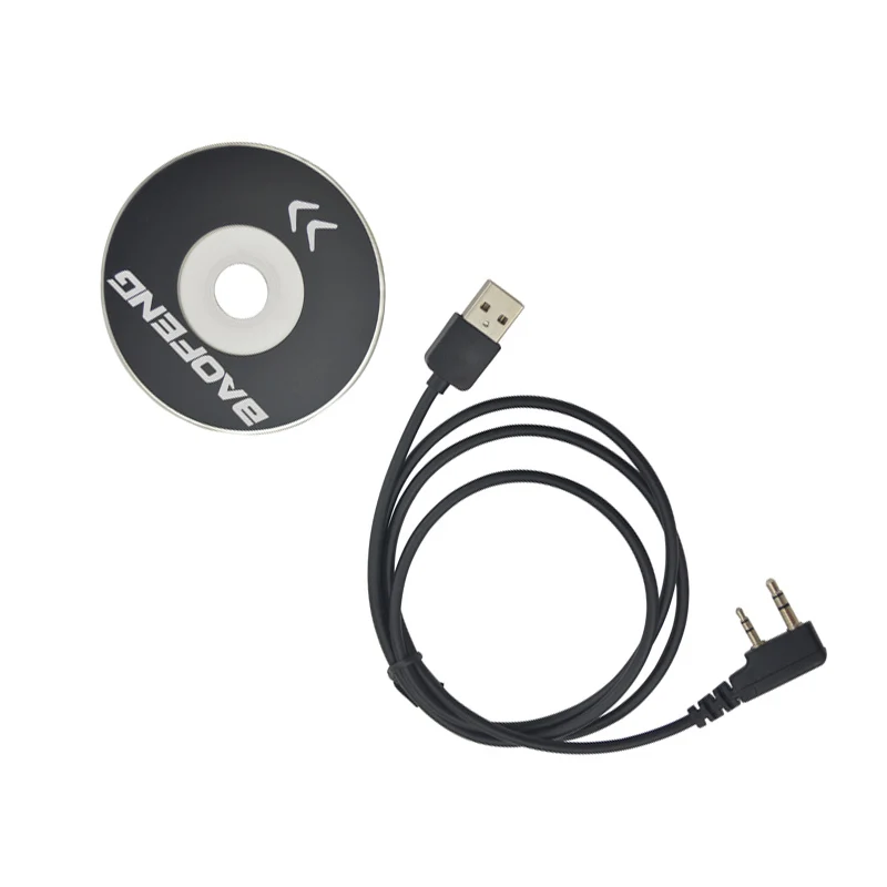 DM-5R DMR Skaitmeninis Walkie Talkie USB Programavimo Kabelis Baofeng Su CD Vairuotojas visiškai Naujas Ir Aukštos Kokybės