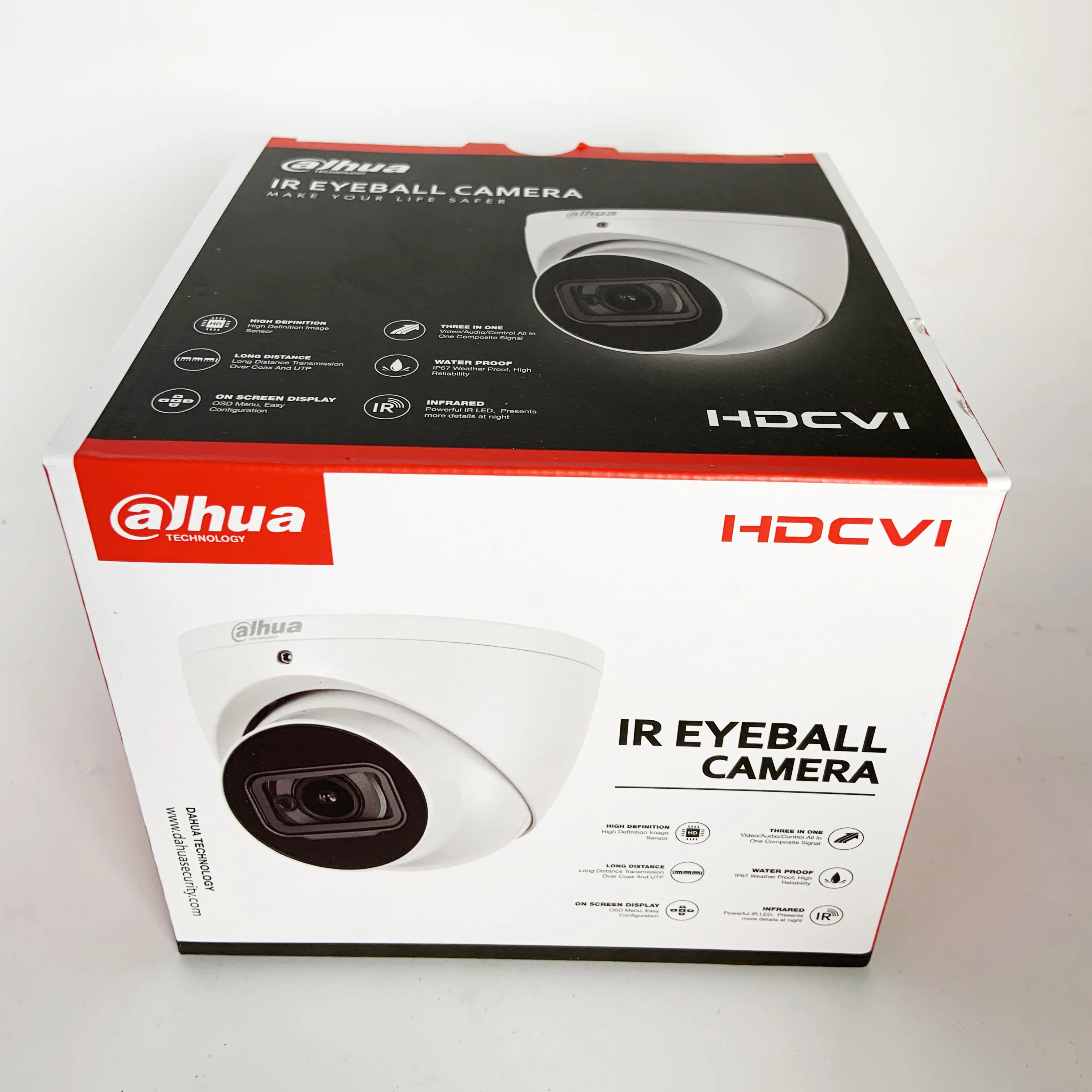 Dahua HAC-HDW2802T-A 4K Žvaigždės HDCVI IR Dome CCTV Kameros 8MP IR 50m built-in mic Analoginė vaizdo Kamera