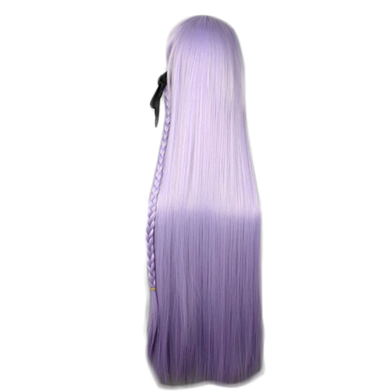 Danganronpa Kirigiri Kyouko Violetinė Ilgą Peruką Cosplay Kostiumų Dangan Ronpa Karščiui Atsparių Sintetinių Plaukų Moteris Cosplay Perukai