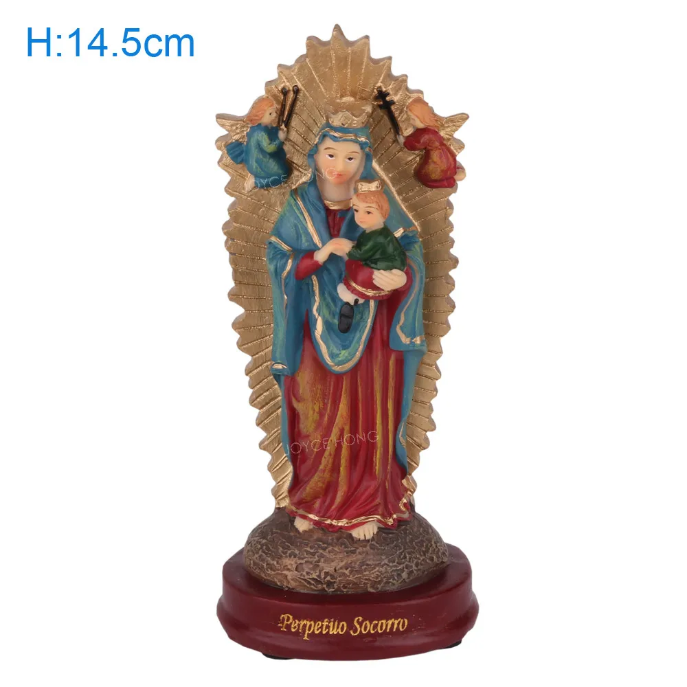 Derva Madona Palaiminti Saint Mary Meksika Mergelių Statula Katalikų Šventosios Šeimos Statula Pav Jėzaus Kristaus Statulėlės