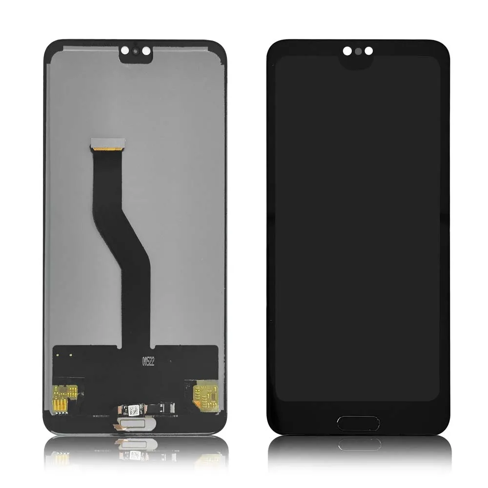 Ekrano ir Huawei P20 Pro LCD Ekranas Jutiklinis Ekranas skaitmeninis keitiklis Asamblėjos Huawei P20 Pro CLT-L09 CLT-29 LCD+pirštų Atspaudų