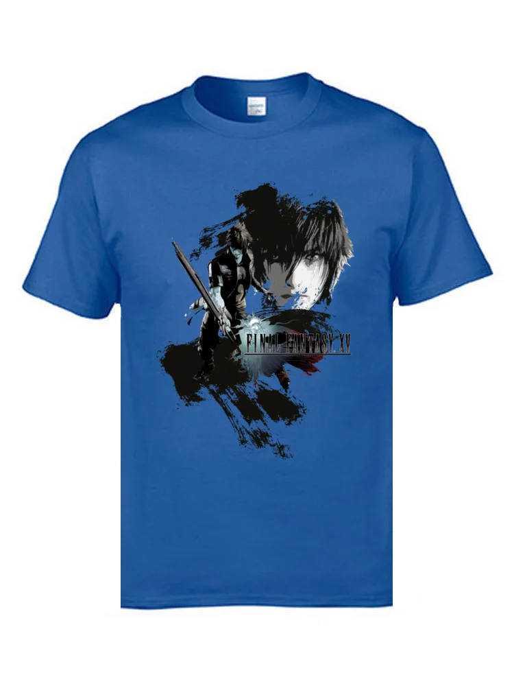 Final Fantasy FF15 Žaidimas T Marškinėliai Vyrams Bioshick Kosmoso Kareivis Cool Anime Harajuku Tshirts Mens Vaizdo Žaidimas Marškinėliai Paauglių