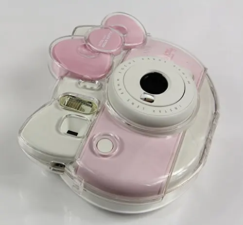 Fujifilm Instax Mini Kitty Fotoaparatas Skaidraus Krištolo Atveju PVC Raštas Akimirksniu Kino Fotoaparato Korpuso Dangtelį
