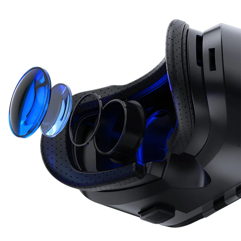 G02ED VR shinecon 8.0 Standard edition, ir laisvų rankų įrangos versija virtualios realybės 3D VR akiniai, ausinės šalmai Neprivalomi controlle