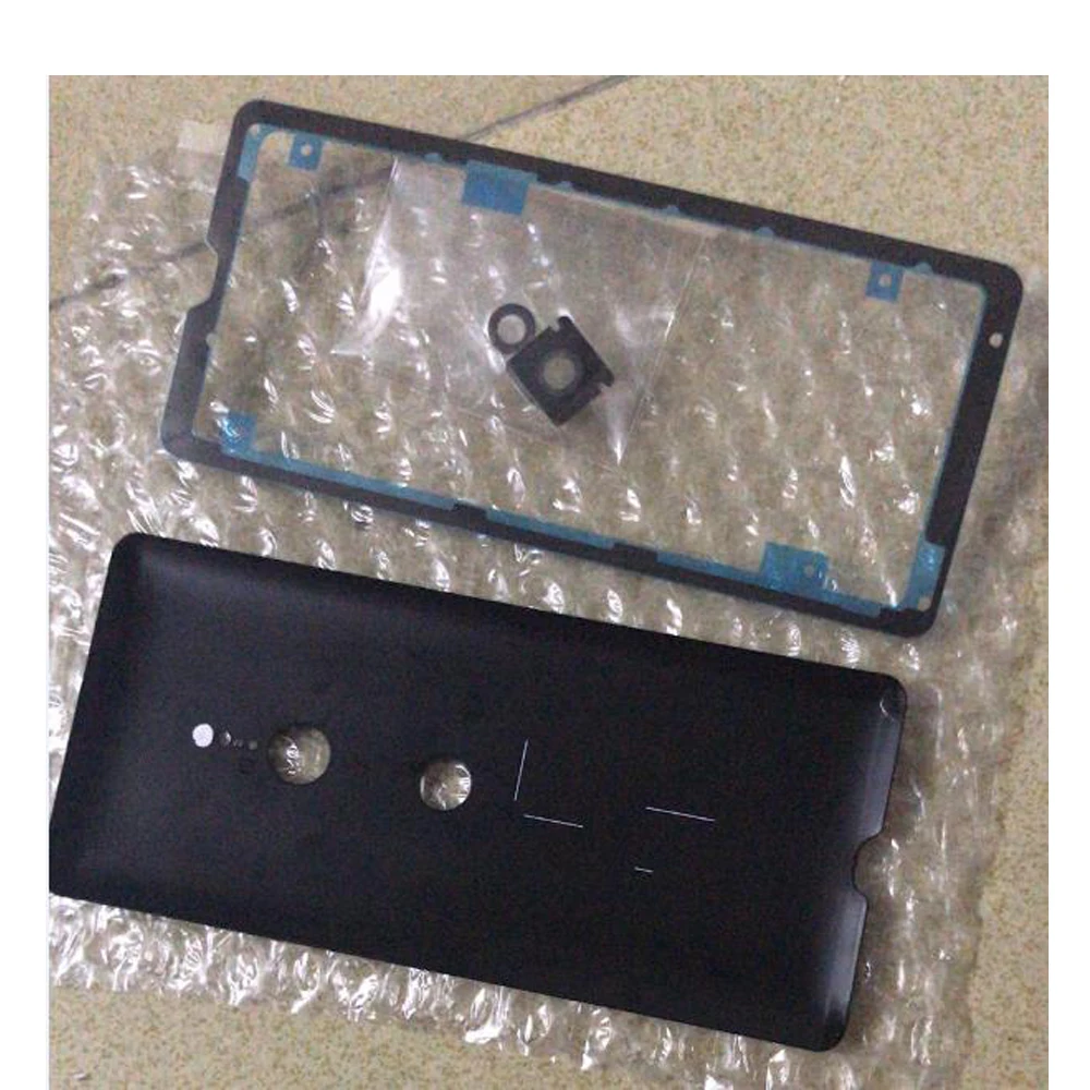Geriausi Sony Xperia XZ3 H9436 H9493 H8416 H9496 Atgal Baterijos Dangtelis Galinių Durelių atveju Būsto su Kameros Stiklo objektyvas Telefono Apvalkalas