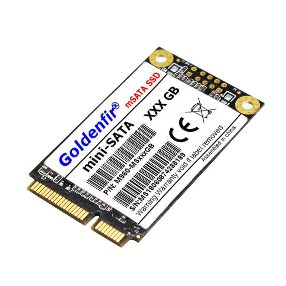 Goldenfir SSD 256 gb msata mini sunku Kietąjį Diską mini diskas 256 GB mini pc