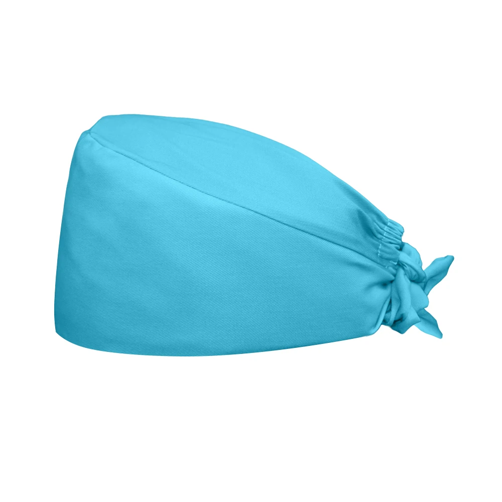 Gryna spalva serijos krūmynai kepurės gorro enfermera Slaugos Unisex reguliuojamo dydžio kepurę didmeninė Unisex gorro enfermera