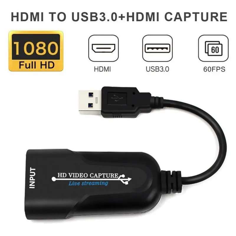 HDMI Užfiksuoti HDMI USB 3.0 