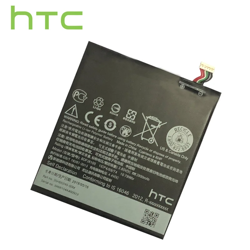 HTC Originalus, Aukštos Kokybės 2800mAh B0PJX100 BOPJX100 (728 redakcija) Pakeitimo Baterija HTC Desire 728 Dual SIM 728 LTE 728G