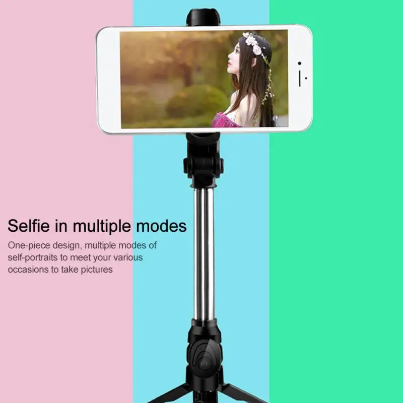 Ištraukiamas Belaidžio Nuotolinio valdymo Selfie Trikojo Telefono Laikiklį, Pritvirtinkite Stick dėl mobiliųjų telefonų Su nuotolinio valdymo Selfie Stick TXTB1