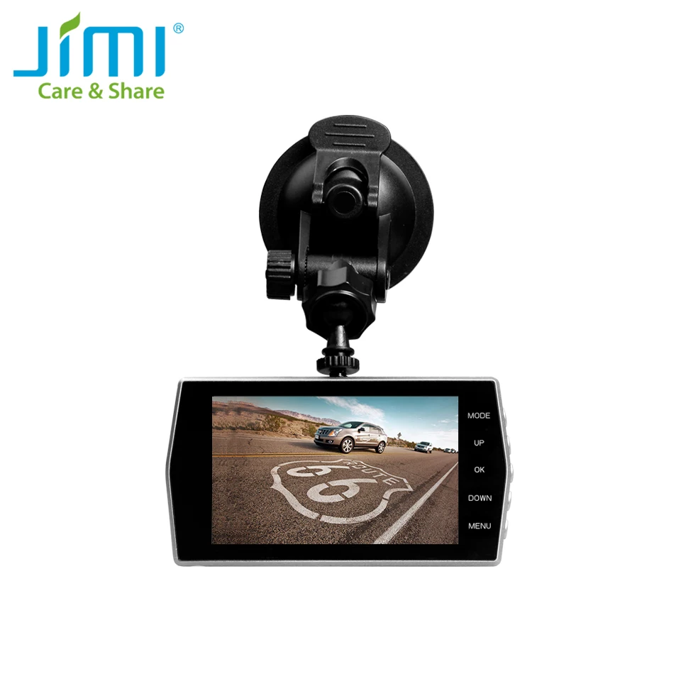 Jimi 1080P JC01 Dvigubas Brūkšnys Kamera Full HD Car DVR Su 4 Colių LED Ekranas, G-Sensorius Naktinio Matymo Linijos Įrašo Automobilių Vaizdo Įrašymo Automobilį