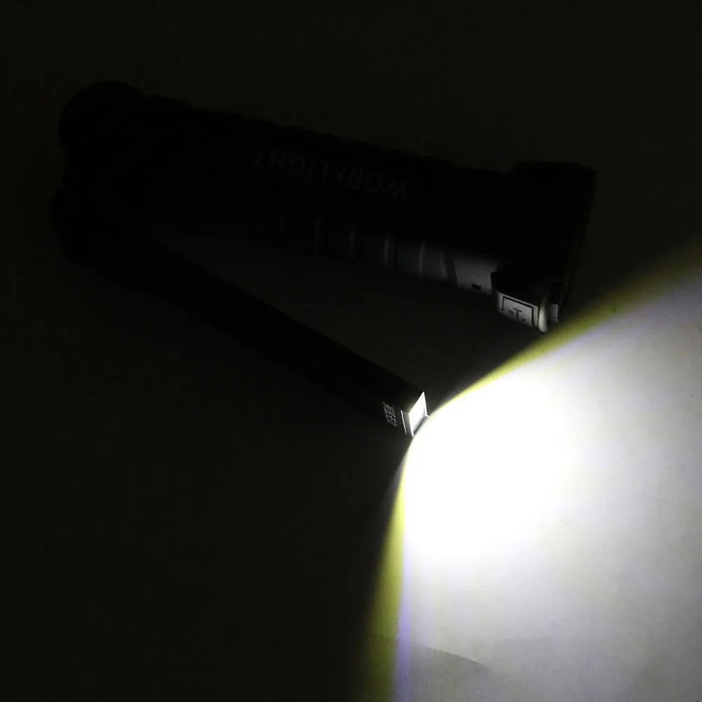 KARŠTO LED Įkrovimo Magnetinio COB Kišeninis Žibintuvėlis Tikrinimo Lempą Belaidžius Worklight Įrankis TI99