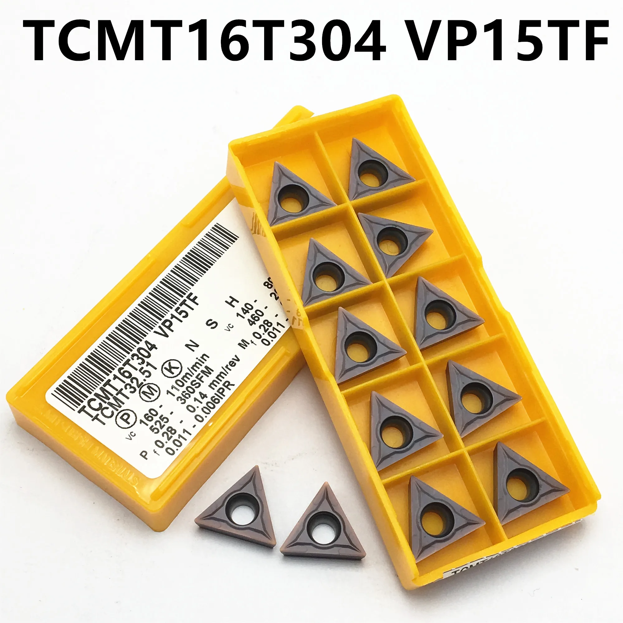 Karbidas įterpti TCMT16T308 TCMT16T304 VP15TF UE6020 US735 vidaus tekinimo įrankis TCMT 160T304 CNC tekinimo įrankis, metalo frezavimo cutter