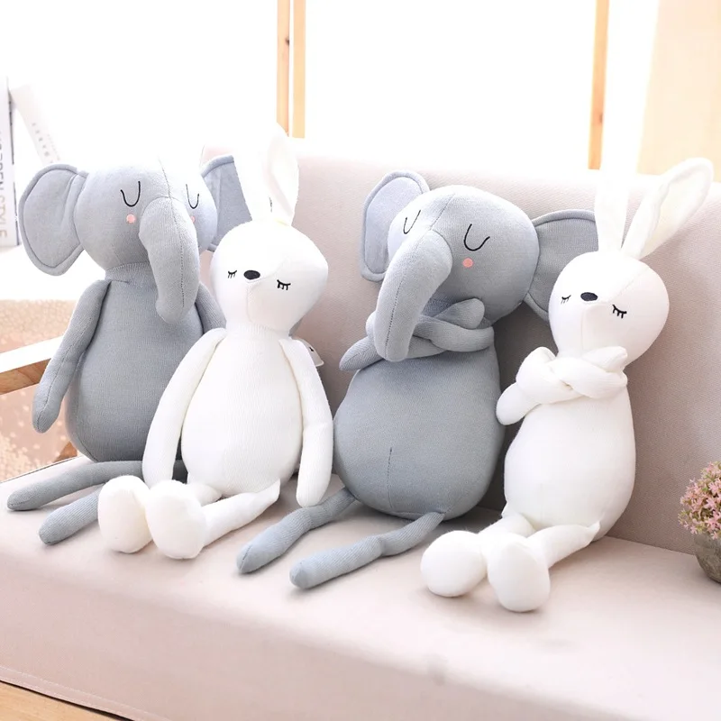 Kawaii dramblys pagalvės kūdikiui coussin enfant travesseiro bebek oreiller kūdikių žaislai kussen cartoon vaikų kambario dekoravimas
