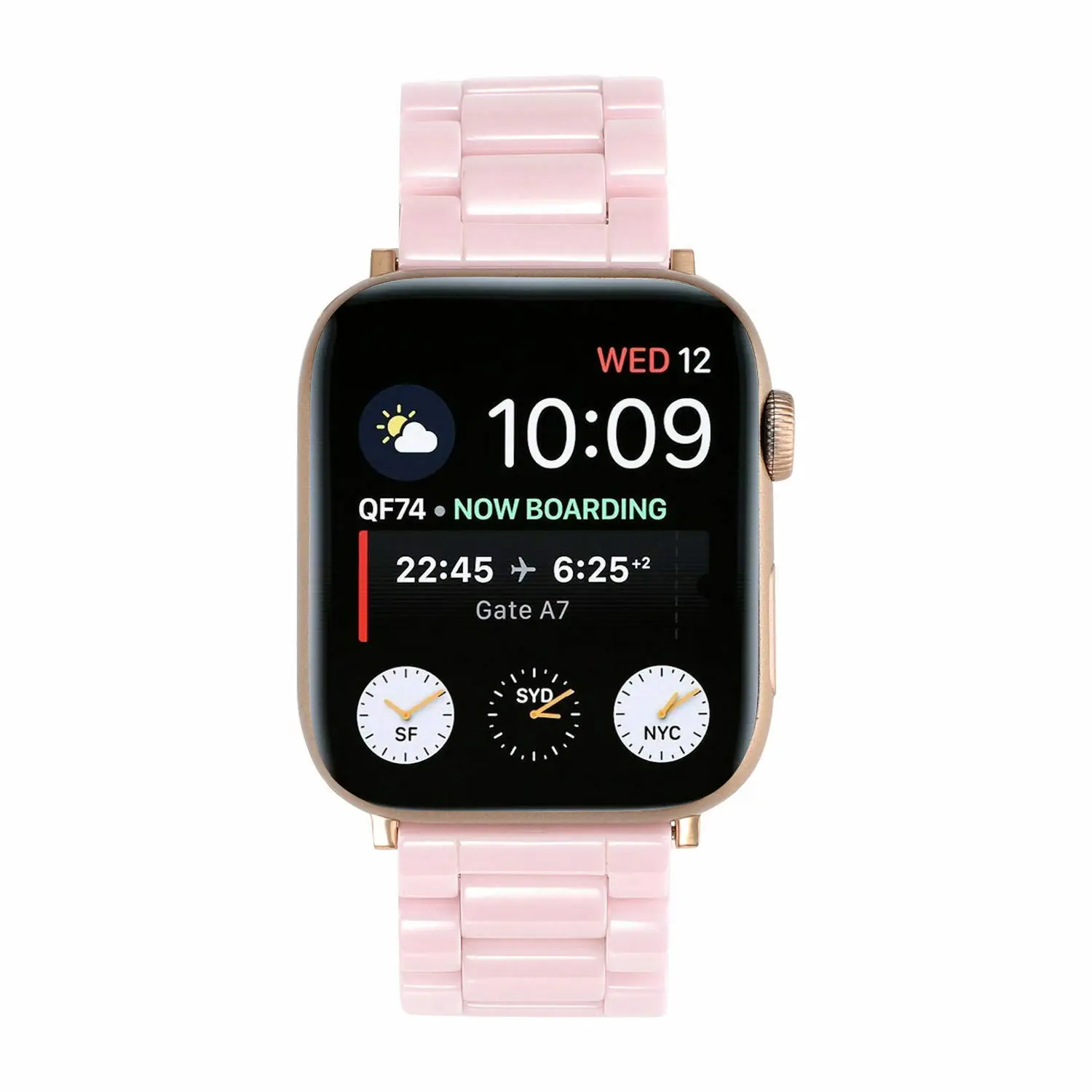 Keramikos Nuorodą Watchband Apple Watch Band 42/44mm 38/40mm Smart Žiūrėti Dirželis Apyrankė Keramika Apyrankės iWatch series 5 4 3 2 1