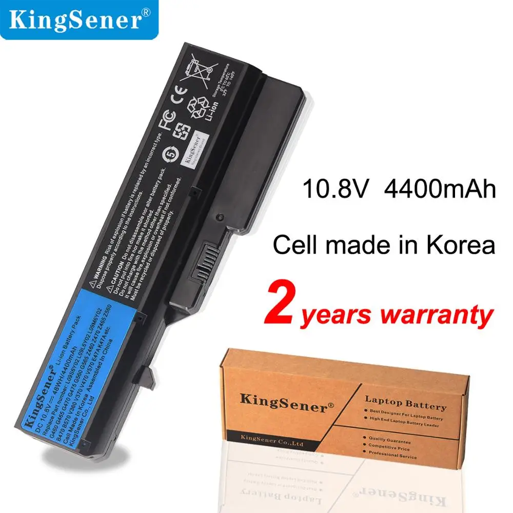 KingSener Nešiojamas Baterija L09M6Y02 L09S6Y02 L09L6Y02 Lenovo G460 G465 G470 G475 G560 G565 G570 G575 G770 Z370 Z460 E47 K47A