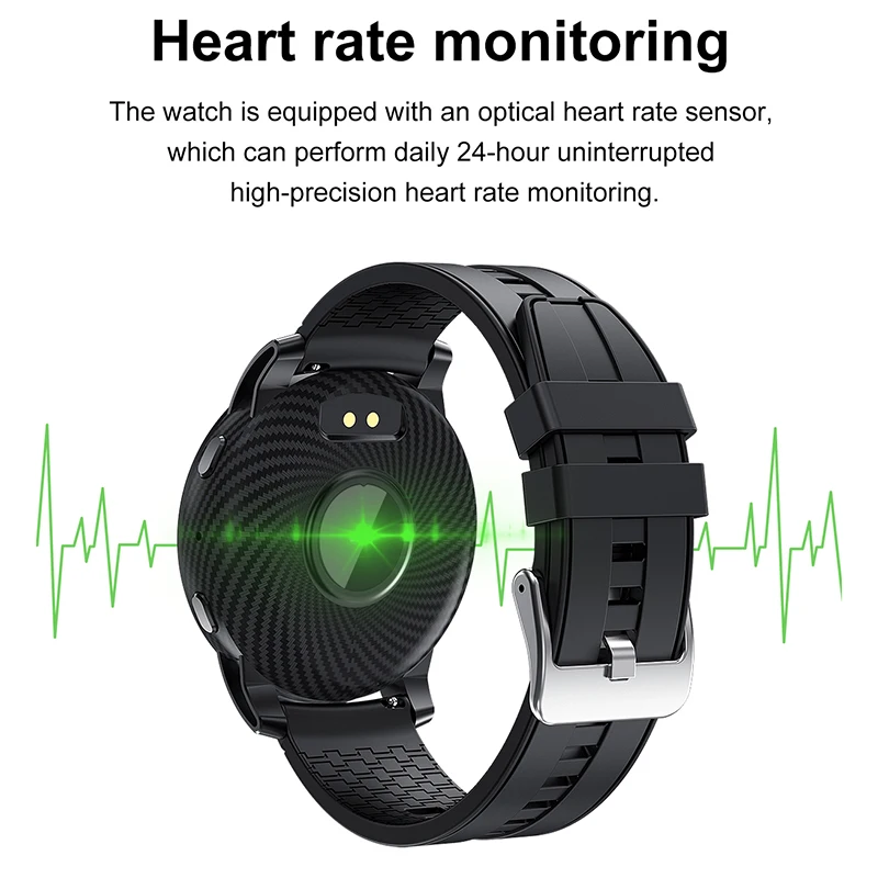 LIGE Smart Watch Telefonas Visiškai Jutiklinį Ekraną Sporto Fitneso Žiūrėti IP68 Vandeniui 