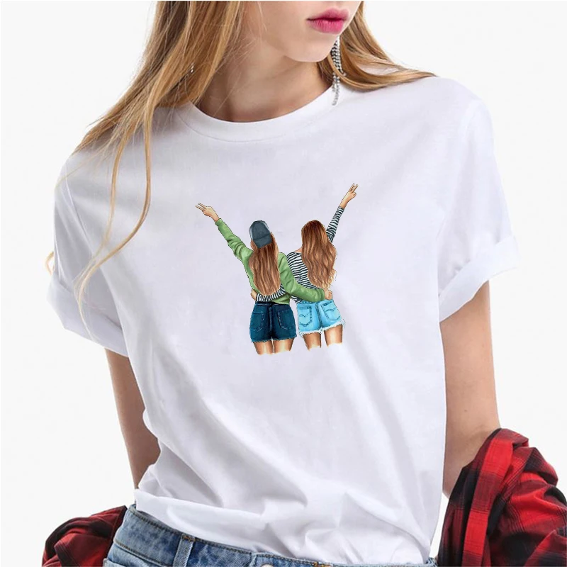 LUSLOS 2020 Juokinga grafinis t marškinėliai moterims 