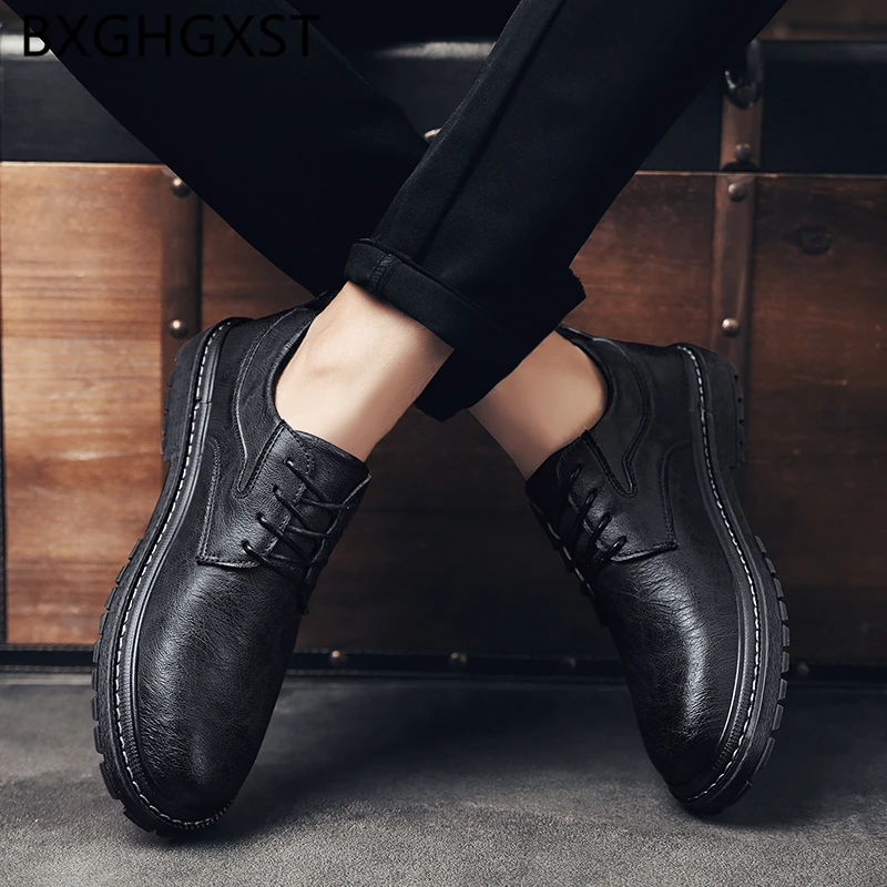 Laisvalaikio bateliai vyrams 2020 juoda oficialų suknelė prabangių vyrų batai odiniai Coiffeur mados dizainerių bateliai vyrams aukštos kokybės обувь мужская