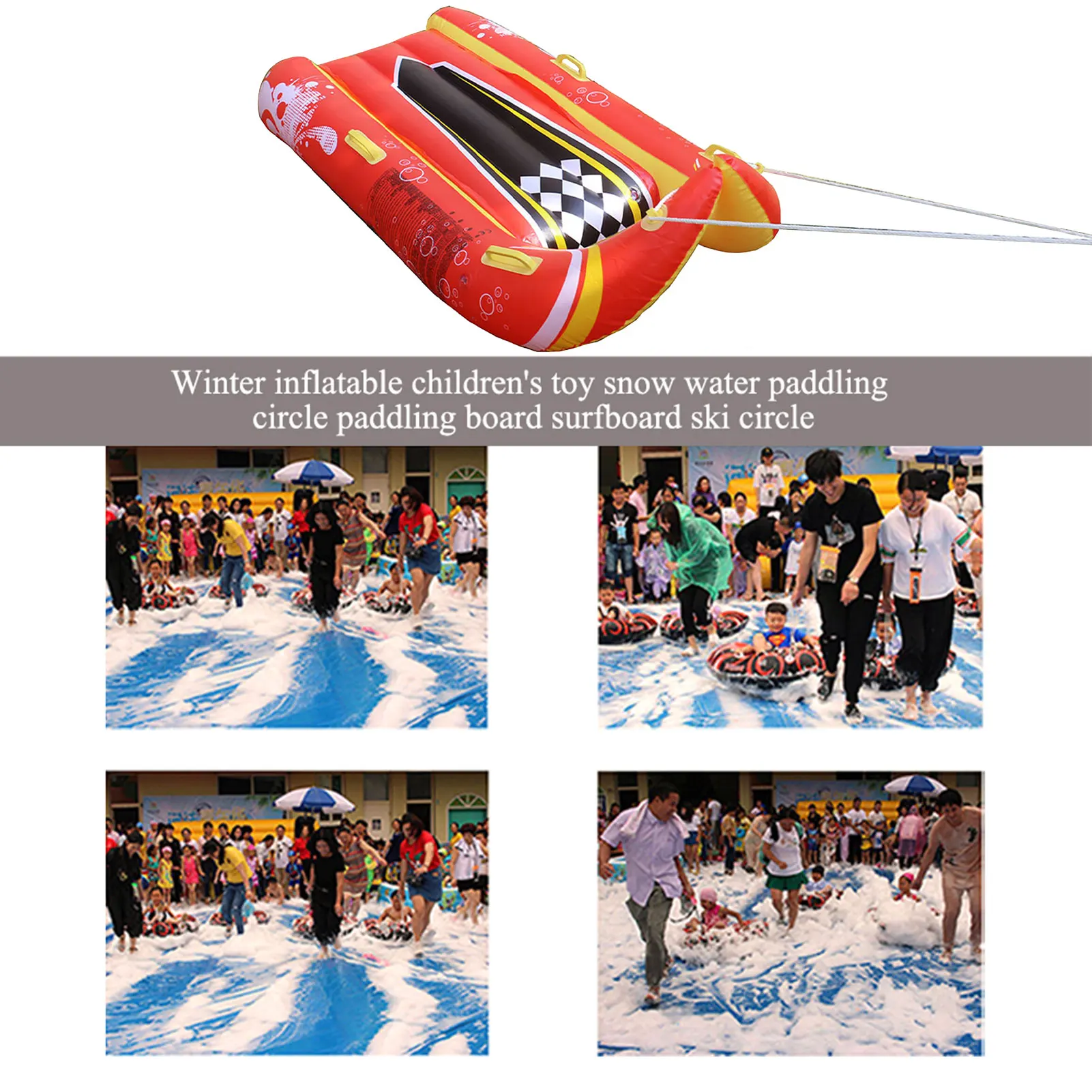 Lauko Sniego Vamzdžių Pripučiami Slidinėjimas Valdybos Sutirštės Sankach Valdybos Patvarus Plūduriavo Rogės Vaikų, Suaugusiųjų Sniego Žaislas Slidinėjimo Įranga
