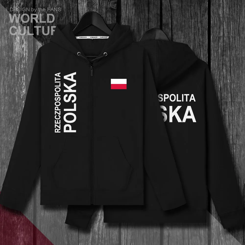Lenkija lenkijos Lenkas LENKAS POLSKA POL mens fleeces hoodies žiemos megztiniai, paltai vyrams švarkai ir drabužių tautos šalyje cardigan