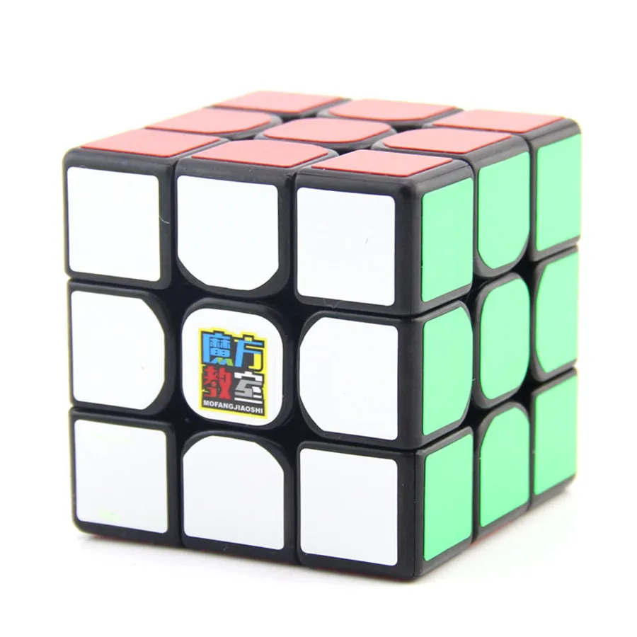 MFJS MF3RS2 3x3x3 Greitis Magic Cube Pasukti Puzzle Žaislas Smegenų Kibinimas 3D IQ Žaidimas Black 3x3 Moyu 3*3*3 Ultra-Sklandžiai 56mm WCA Saugaus ABS