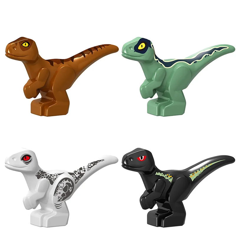 MKTOYS Juros periodo Dinozaurų Pasaulyje Parkas, Statyba Blokai, Plytos Diplodocus Velociraptor 