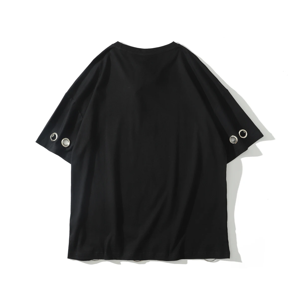 Mados Prekės ženklo vyriški T-shirt 2020 m. Vasarą Vyrams, Moterims, Metalo Skylę T Shirts Hip-Hop Tee Viršūnes Harajuku Hip-Hop Streetwear Vyrų T-Shirts