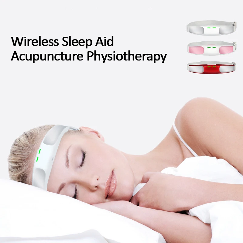 Miego Massager Elektrinės Vadovas Massager Miego Stebėti Migrena Paramos Massager Laida Stresas, Nemiga, Miego Terapijos Prietaisas