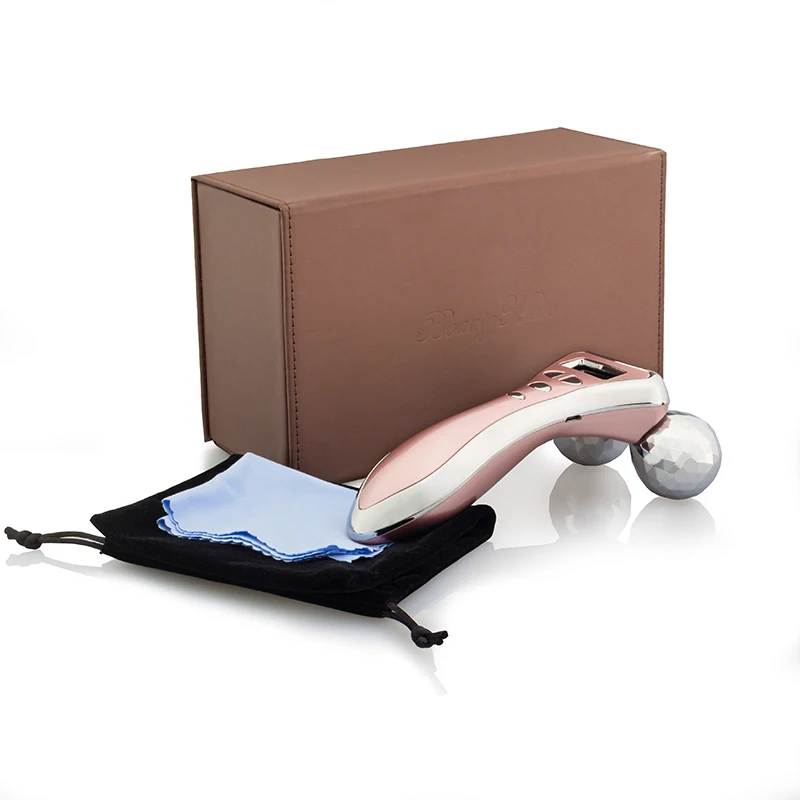 Mikro srovės Kėlimo Masažas 3D Roller Y Formos Vibracijos V—formos Elektros Roller Grožio Priemonė Veido ir Kūno Slim Raukšlių Valiklis