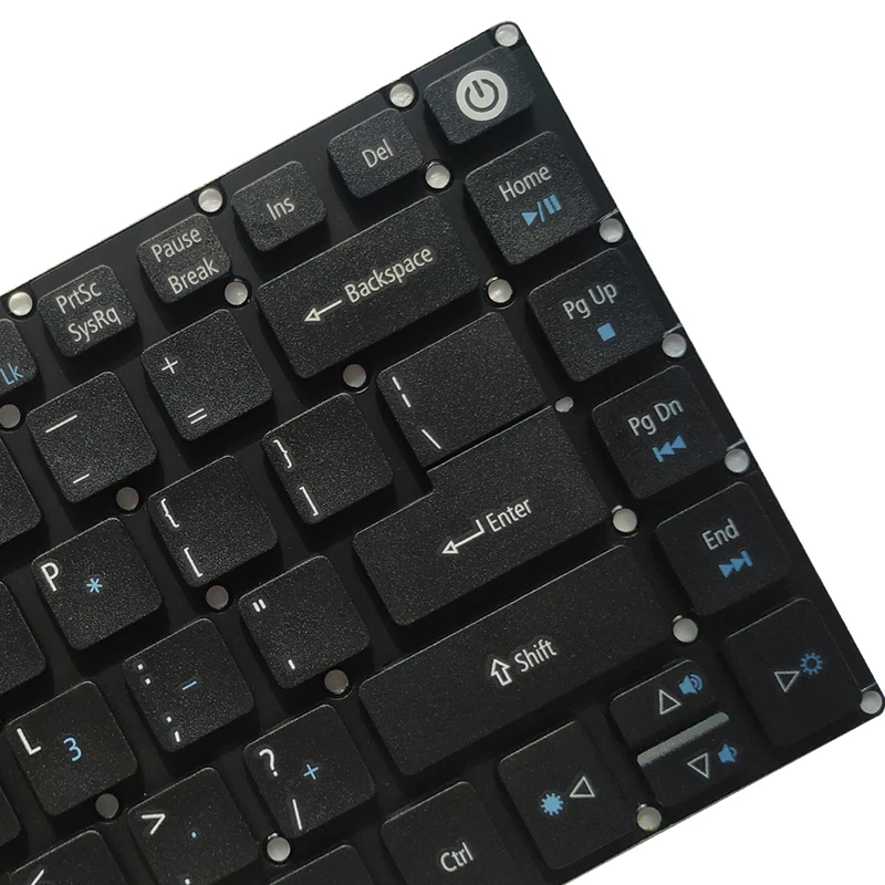 NAUJAS JAV klaviatūros Acer Aspire E5-422 E5-432 E5-473 E5-473G E5-473T E5-473TG E5-422 E5-422G MUMS Nešiojamojo kompiuterio klaviatūra juoda