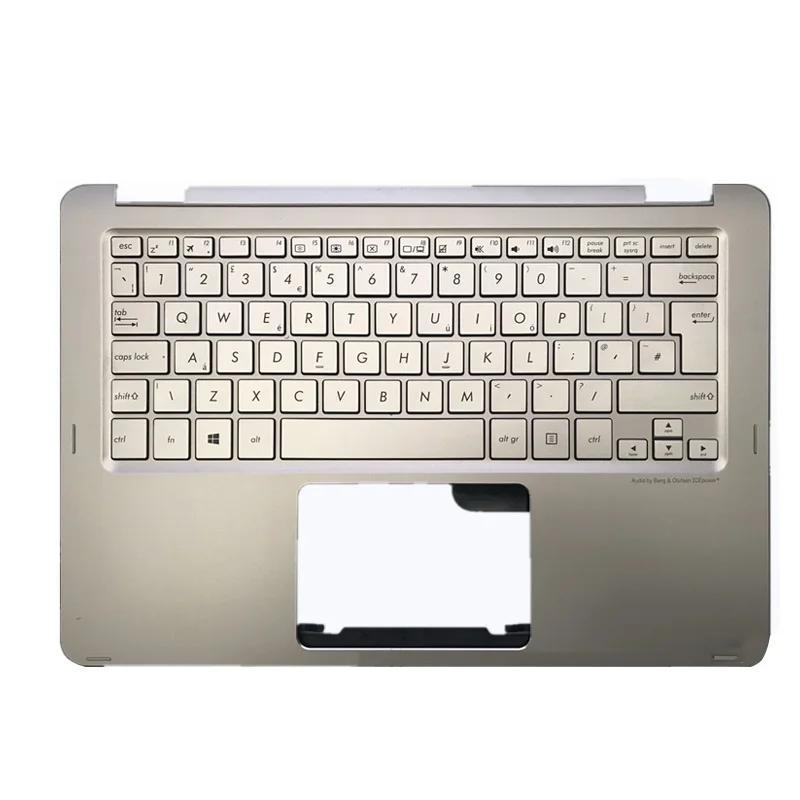 NAUJAS Nešiojamas Asus Zenbook Apversti UX360 UX360C UX360CA Juoda Aukso Atveju Kompiuterio Atveju Palmrest Viršutinis dėklas Su Klaviatūra