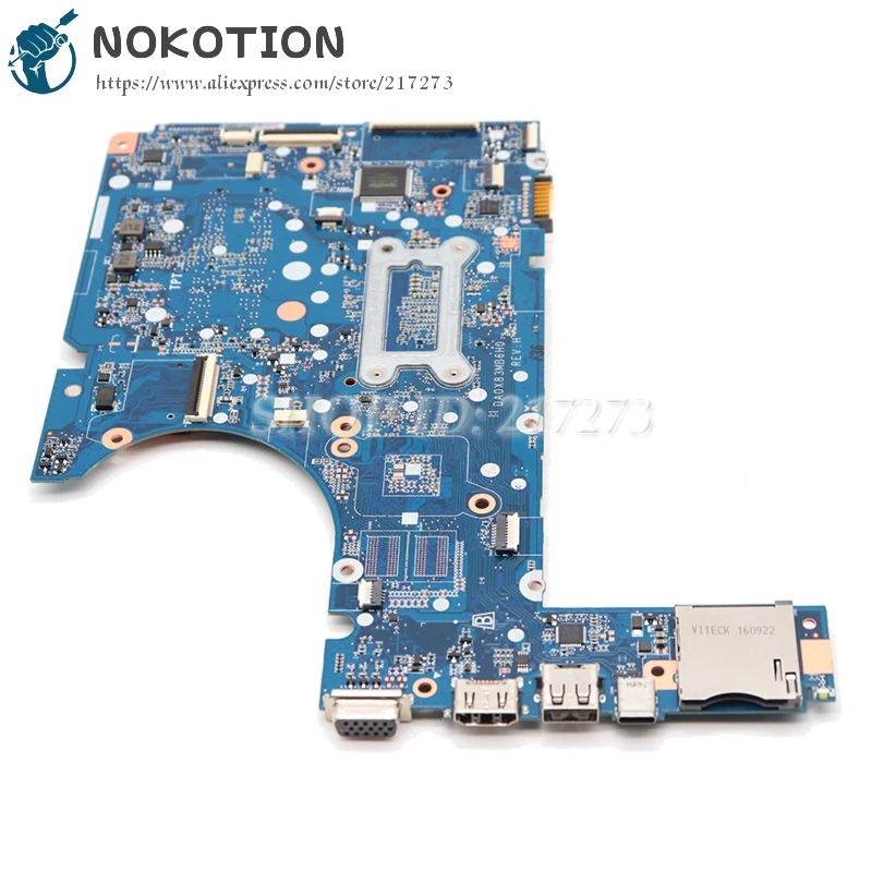 NOKOTION HP ProBook 450 G4 470 G4 Serijos Nešiojamas Plokštė I5-7200U CPU 907703-601 907703-501 907703-001 DA0X83MB6H0