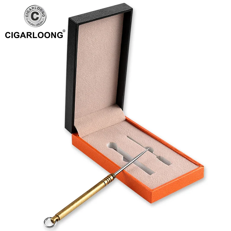 Naujas Atvykimo CIGARLOONG Cigarų Atkreipti Ruda Cigarų Įrankis Punch Cigarų Priedai Cigarų Gręžimo CL-Z01