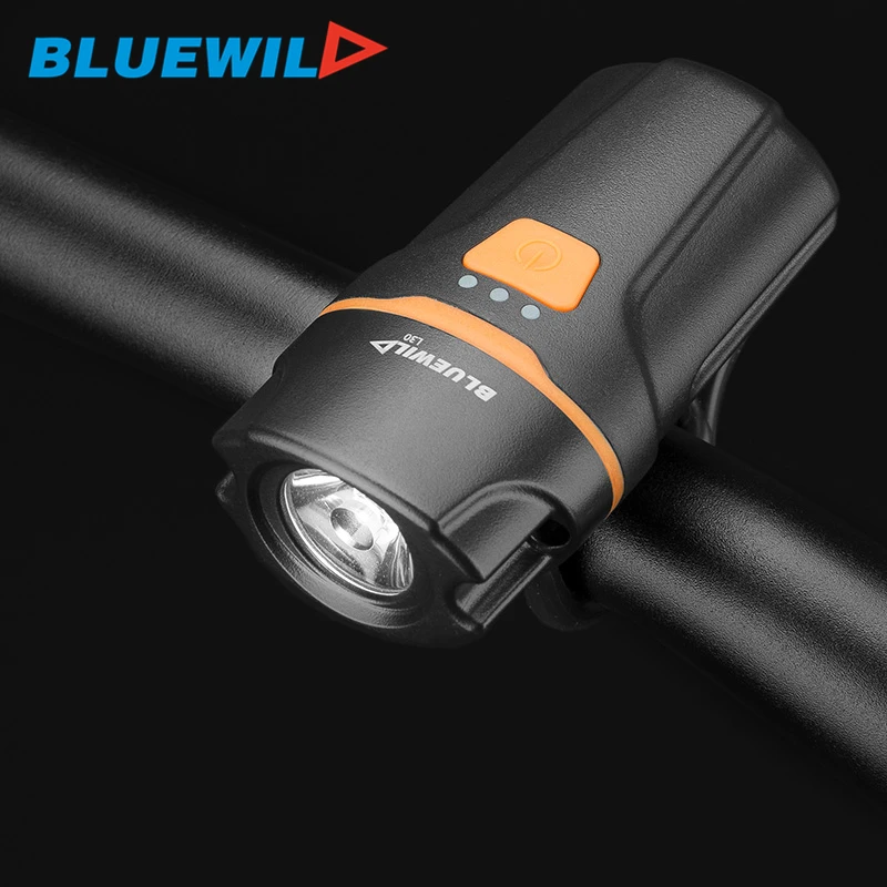 Naujas Originalus BLUEWILD L30 Dviračių Priekiniai Žibintai USB Įkrovimo Dviračio Lempa Žibintuvėlis IPX6 Vandeniui Mini Dviračių Nuoma, LED Šviesos
