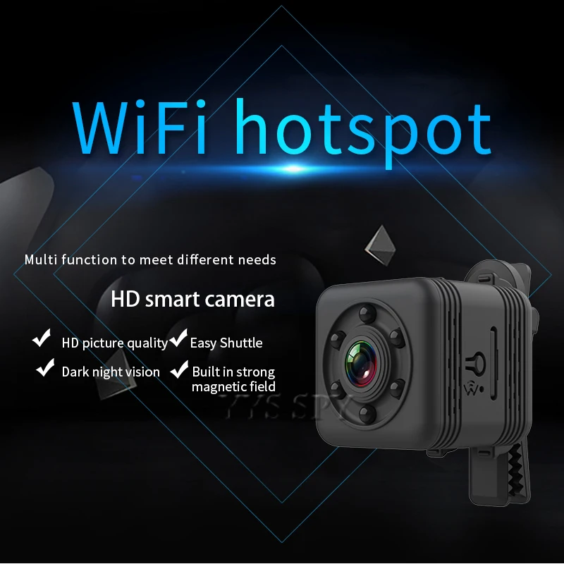Naujas SQ29 Wifi Mini Kamera Magnetinis Kūno Mikro Kamera, HD Vaizdo Diktofonas Naktinio Matymo DV Maža vaizdo Kamera Parama TF Kortelę Paslėptas